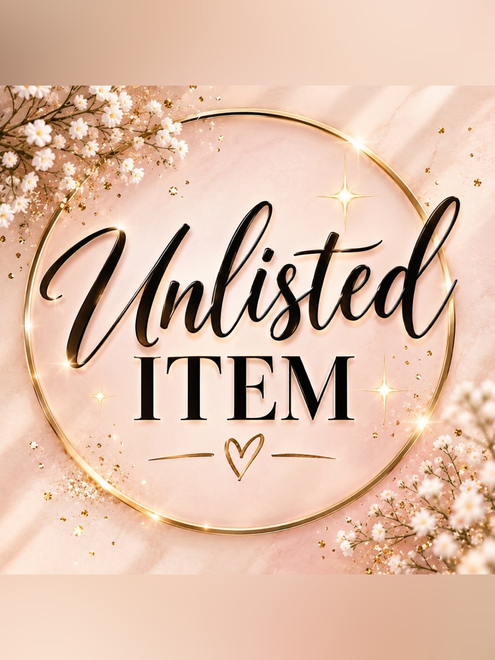 Unlisted item for Poshmark Show!